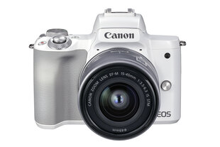 Canon EOS M50 Mark II EF-M 15-45mm IS STM + EF-M 22mm STM цена и информация | Цифровые фотоаппараты | pigu.lt