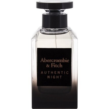 Kvapusis vanduo Abercrombie & Fitch Authentic Night EDT vyrams 100 ml kaina ir informacija | Kvepalai vyrams | pigu.lt