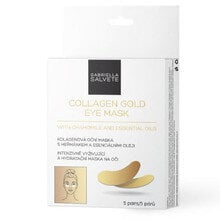 Drėkinamoji paakių kaukė Gabriella Salvete Collagen Gold 5 poros kaina ir informacija | Veido kaukės, paakių kaukės | pigu.lt