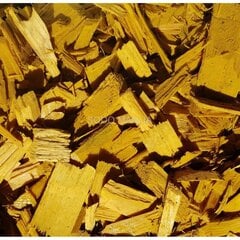 Mulčias dažytos medienos geltonas, 20-40 mm, 50 l цена и информация | Мульча, декоративная щепа | pigu.lt