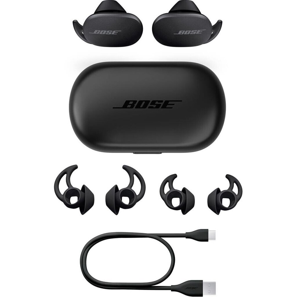 Bose QuietComfort Earbuds Triple Black 831262-0010 kaina ir informacija | Ausinės | pigu.lt