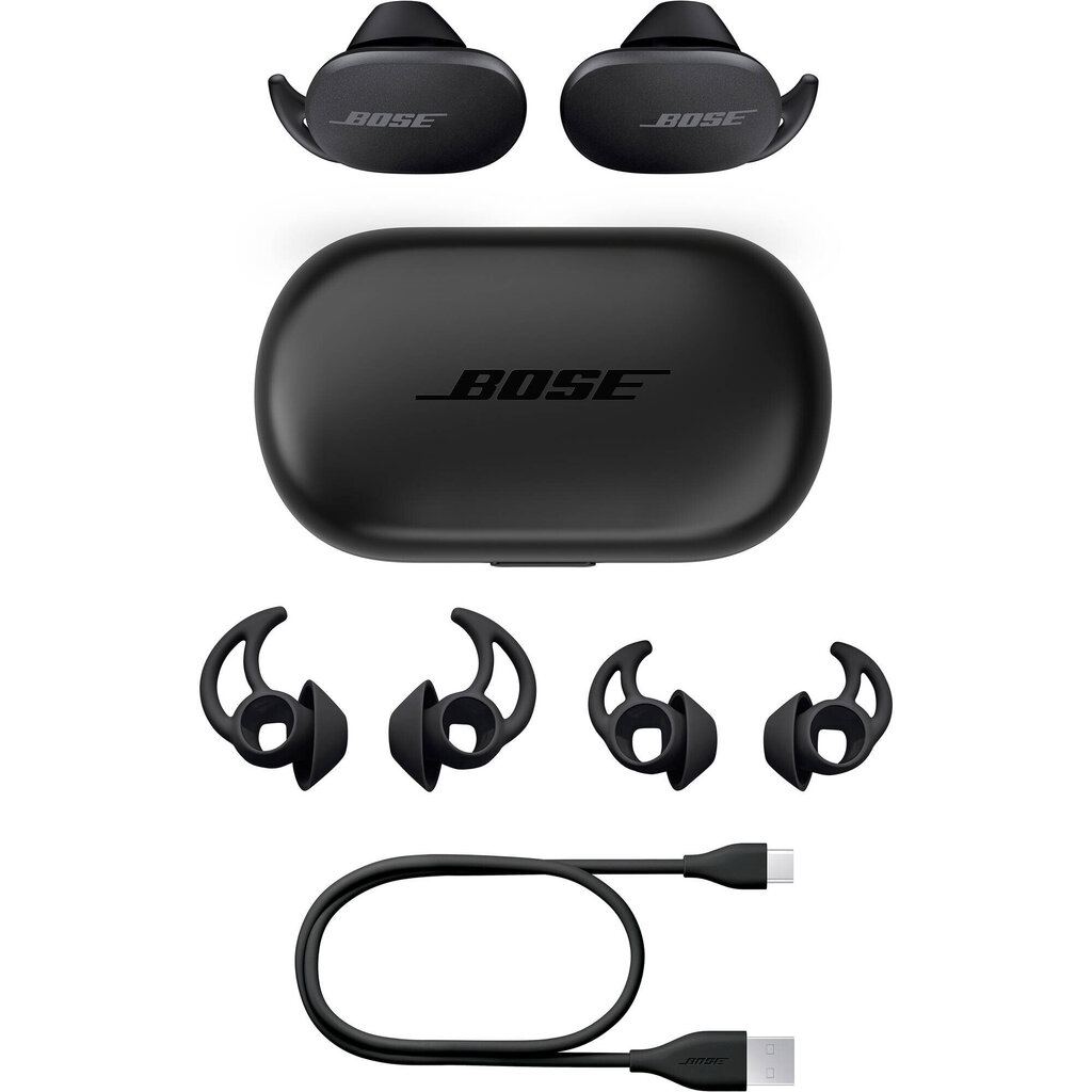 Bose QuietComfort Earbuds Triple Black 831262-0010 kaina ir informacija | Ausinės | pigu.lt