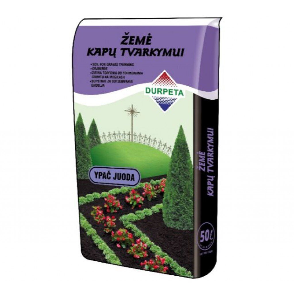 Žemė kapų tvarkymui, 50 l kaina ir informacija | Gruntas, žemė, durpės, kompostas | pigu.lt