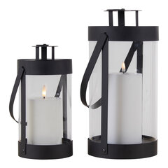 Bondi комплект из двух фонарей цена и информация | Подсвечники, свечи | pigu.lt