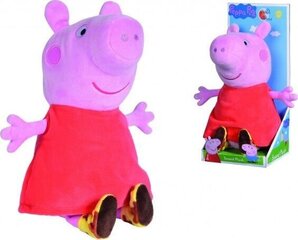 Pliušinis paršelis Peppa Pig su garso efektais, 22 cm kaina ir informacija | Minkšti (pliušiniai) žaislai | pigu.lt