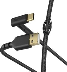Hama, USB-A - USB-C, 1.5 м цена и информация | Кабели для телефонов | pigu.lt