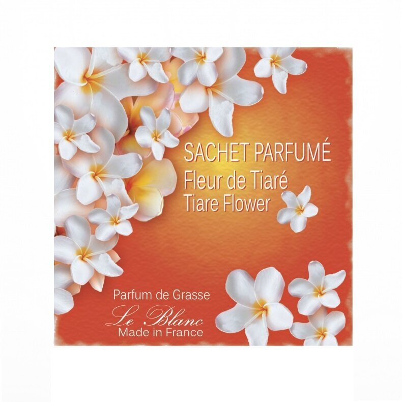 Aromatinis maišelis Le Blanc, tiara gėlės aromatas 8g kaina ir informacija | Namų kvapai | pigu.lt
