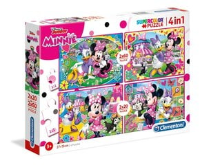 Набор пазлов Clementoni Минни Маус, (Minnie Mouse) 2x20 + 2x60 д. цена и информация | Пазлы | pigu.lt