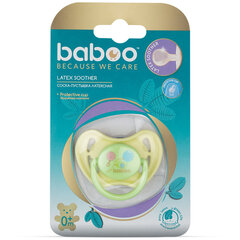 Соска-пустышка Baboo латексная круглая, 0 мес+ Baby Shower цена и информация | Пустышки | pigu.lt