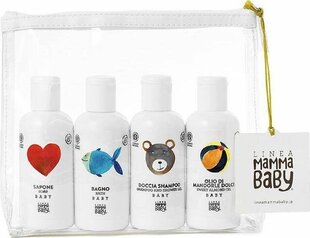 Kelioninis kosmetikos rinkinys Linea Mamma Baby, 4x100 ml kaina ir informacija | Kosmetika vaikams ir mamoms | pigu.lt