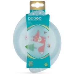 Baboo lėkštė su rankenėlėmis, 6+ mėn, Love Story kaina ir informacija | Kūdikių indai, indeliai pienui ir įrankiai | pigu.lt