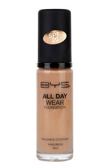 Makiažo pagrindas Sand Beige Bys, 30 ml kaina ir informacija | Makiažo pagrindai, pudros | pigu.lt