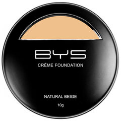 Тональный крем Creme Foundation Natural Beige 10г BYS цена и информация | Пудры, базы под макияж | pigu.lt