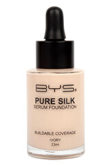 Makiažo pagrindas Pure Silk Serum Ivory Bys, 23ml kaina ir informacija | Makiažo pagrindai, pudros | pigu.lt