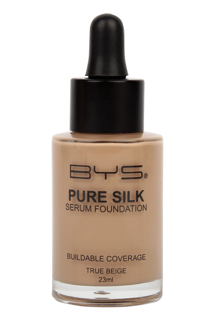 Makiažo pagrindas Pure Silk Serum True Beige Bys, 23ml kaina ir informacija | Makiažo pagrindai, pudros | pigu.lt