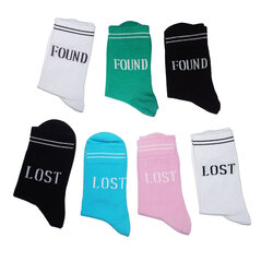 Moteriškos kojinės Lost, rožinės kaina ir informacija | Moteriškos kojinės | pigu.lt