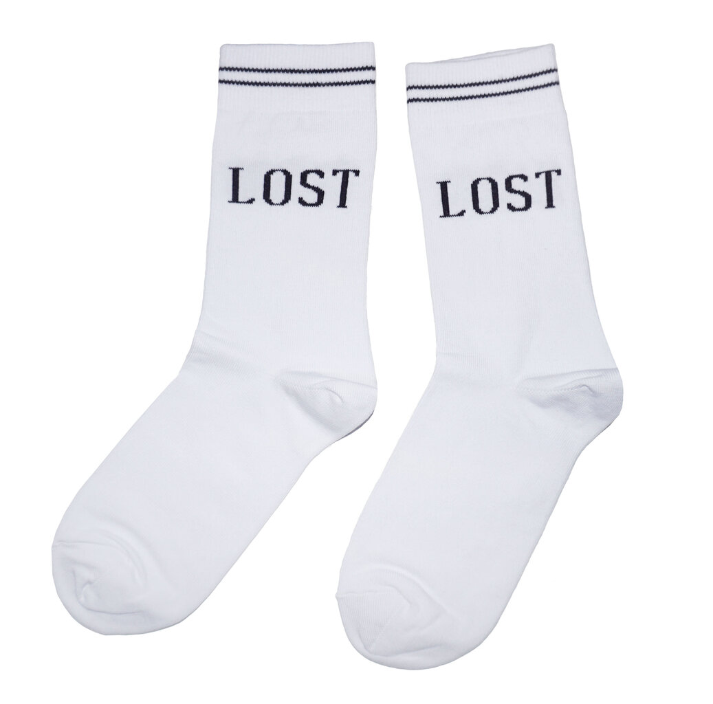 Vyriškos kojinės Lost, baltos kaina ir informacija | Vyriškos kojinės | pigu.lt