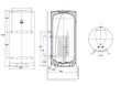 Kombinuotas vandens šildytuvas Dražice OKC 200l., vertikalus цена и информация | Vandens šildytuvai | pigu.lt
