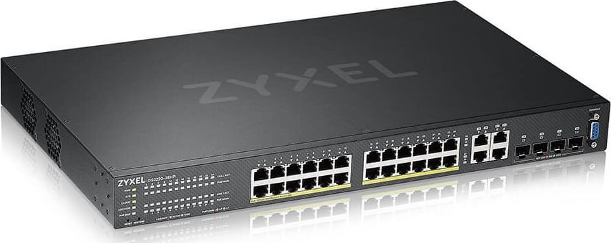 ZyXEL GS2220-28HP-EU0101F kaina ir informacija | Komutatoriai (Switch) | pigu.lt