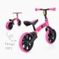 Balansinis dviratukas Yvolution Velo Junior, rožinis kaina ir informacija | Balansiniai dviratukai | pigu.lt