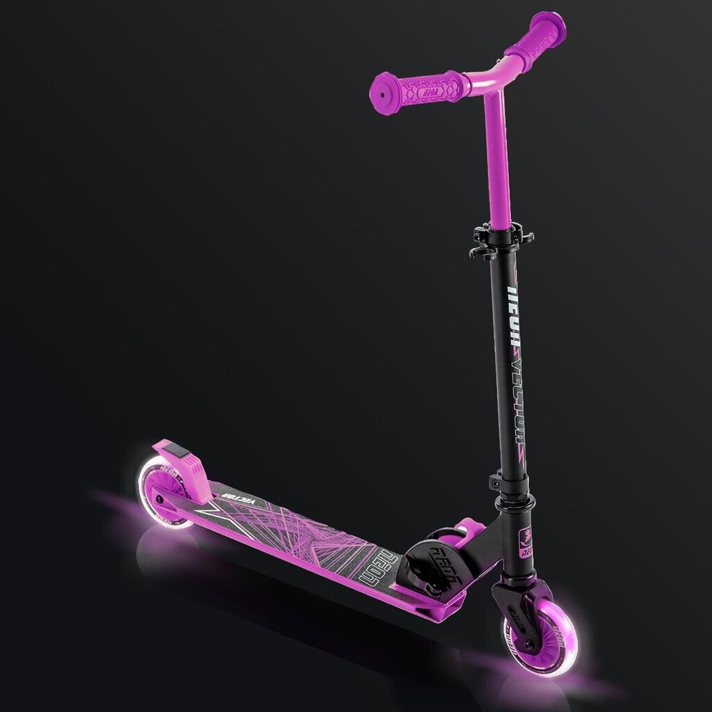 Paspirtukas Yvolution Neon Vector, rožinis цена и информация | Paspirtukai | pigu.lt
