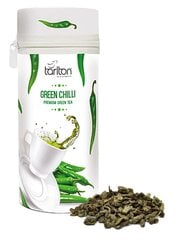 Žaliosios čili Ceilono žalia, biri, didelių lapų arbata, Green Chilli tea ZIP, TARLTON, 75 g kaina ir informacija | Arbata | pigu.lt