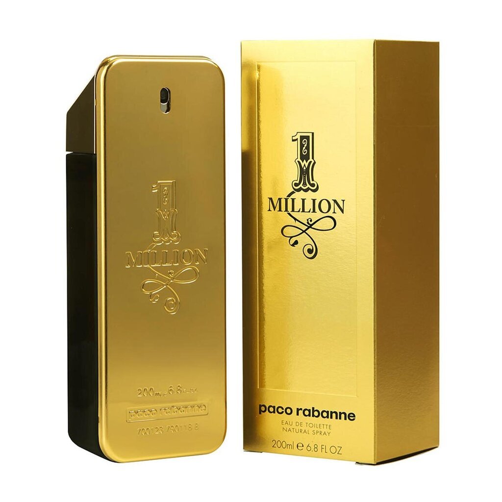 Kvapusis vanduo Paco Rabanne 1 Million Parfum EDP vyrams 200 ml цена и информация | Kvepalai vyrams | pigu.lt