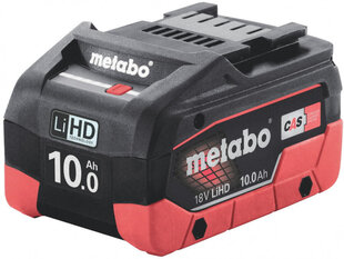 Battery 18V / 10,0 Ah LiHD, Metabo kaina ir informacija | Suktuvai, gręžtuvai | pigu.lt