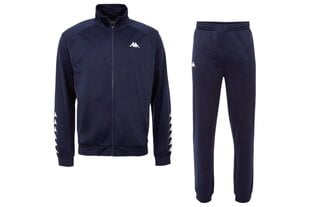 Спортивный костюм мужской Kappa синий цена и информация | Мужская спортивная одежда | pigu.lt
