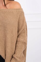 Megztinis moterims, rudas kaina ir informacija | Megztiniai moterims | pigu.lt