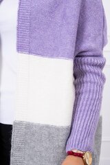 Megztinis moterims, violetinis, pilkas kaina ir informacija | Megztiniai moterims | pigu.lt