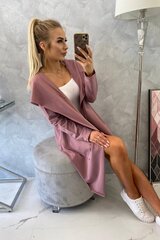 Женский темно-розовый классический свитер цена и информация | Женские кофты | pigu.lt