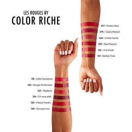 Drėkinantys lūpų dažai L'Oreal Paris Color Riche, 4,8 g kaina ir informacija | Lūpų dažai, blizgiai, balzamai, vazelinai | pigu.lt