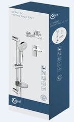 Maišytuvų komplektas voniai Ideal Standard Ceraflex su dušo komplektu 3 in 1 BD001AA kaina ir informacija | Vandens maišytuvai | pigu.lt