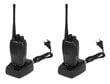 „Walkie talkie“ 2 x radijo stotelė 9204 / XL13839 kaina ir informacija | Radijo stotelės, racijos | pigu.lt