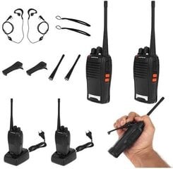 „Walkie talkie“ 2 x radijo stotelė 9204 / XL13839 kaina ir informacija | Radijo stotelės, racijos | pigu.lt