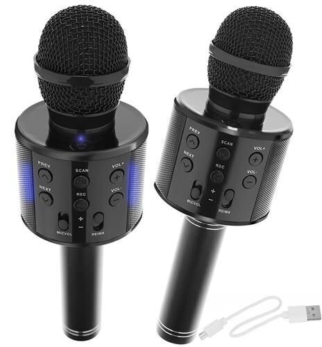 Belaidis „Karaoke“ mikrofonas „Bluetooth“ garsiakalbis 8995 / XL13864 kaina ir informacija | Mikrofonai | pigu.lt