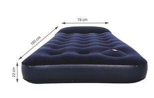 Pripučiama viengule lova Blue horizon step, 185x76x28 cm kaina ir informacija | Pripučiami čiužiniai ir baldai | pigu.lt