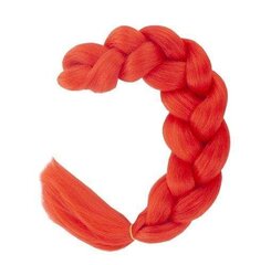 Полоски для наращивания синтетических волос, 60 см 10346 / XL14526 цена и информация | Аксессуары для волос | pigu.lt