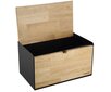 Klausberg plieninė ir medinė duonos dėžutė, KB-7386 kaina ir informacija | Virtuvės įrankiai | pigu.lt