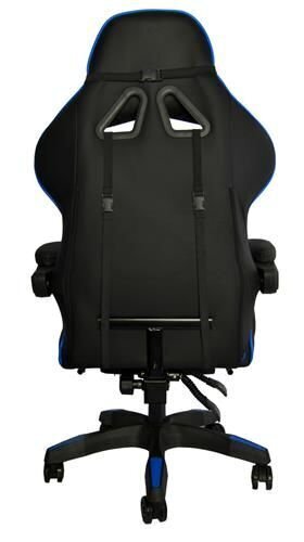 Žaidimų kėdė XL13836, mėlynos/juodos spalvos kaina ir informacija | Biuro kėdės | pigu.lt