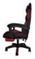 Žaidimų kėdė XL13837, juoda/raudona kaina ir informacija | Biuro kėdės | pigu.lt