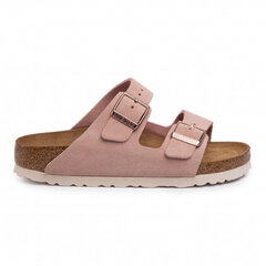 Šlepetės Birkenstock Arizona SFB VL Light Rose, rožinės kaina ir informacija | Šlepetės moterims | pigu.lt