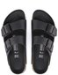 Birkenstock šlepetės vyrams Arizona BF Triples, juodos цена и информация | Vyriškos šlepetės, basutės | pigu.lt