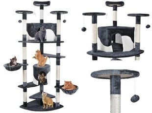 Cat Tree Огромная башня для кошek цена и информация | Когтеточки | pigu.lt