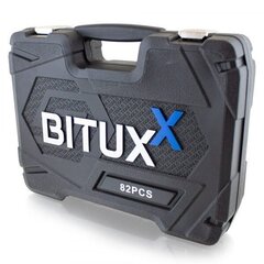 Įrankių rinkinys Bituxx, 82 dalių kaina ir informacija | Mechaniniai įrankiai | pigu.lt