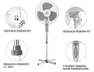 Ventiliatorius Kingcool KC-2124 kaina ir informacija | Ventiliatoriai | pigu.lt