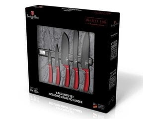 Набор кухонных ножей с магнитной лентой BerlingerHaus BH-2534 цена и информация | Ножи и аксессуары для них | pigu.lt