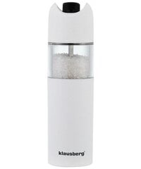 Elektrinis pipirų druskos malūnėlis Klausberg KB-7437 kaina ir informacija | Prieskonių indeliai, malūnėliai | pigu.lt