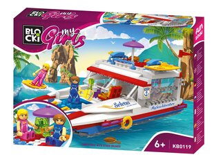 Конструктор BLOCKI MyGirls Adventures at Sea, KB0119, 413шт цена и информация | Конструкторы и кубики | pigu.lt